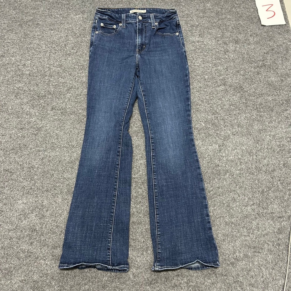Levi's Jeans Womens Size 26 Blue 725 High Rise Bootcut Dark Wash Denim Classic